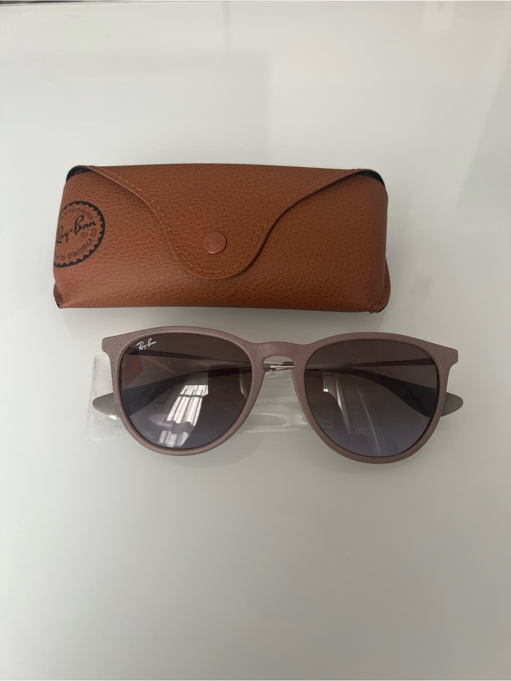 Erika Women’s Matte Mauve Frame Sunglasses by Erika